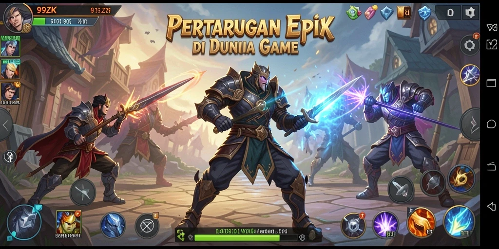 Gameplay Fighting yang mendebarkan di 99ZK.