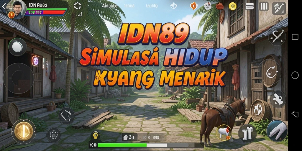 Tampilan gameplay <strong>IDN89</strong> yang menarik dan penuh warna.