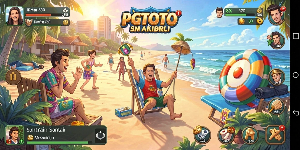 Tampilan permainan PGTOTO yang menarik dan berwarna-warni.