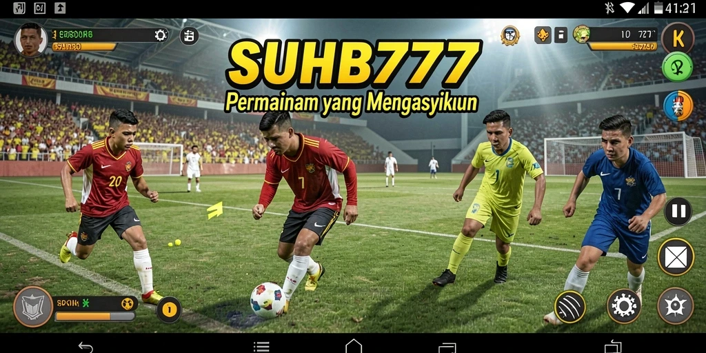 Tampilan gameplay interaktif SUHU777 yang mengasyikkan di arena olahraga.
