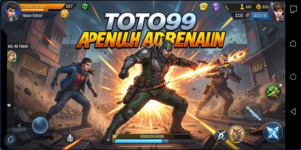 Tangkapan layar gameplay yang menunjukkan aksi seru di TOTO99.